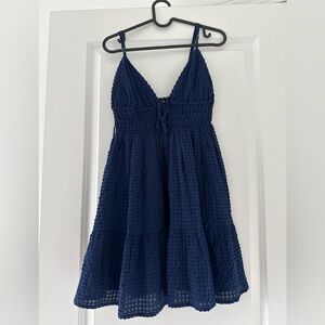 Navy Blue Gameday Sundress